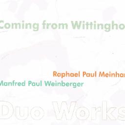 Cover for Coming from Wittinghof - Duo Works