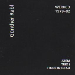 Cover for Werke 3 1979-82