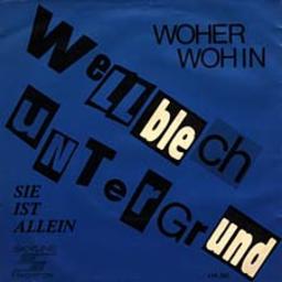 Cover for Woher wohin / Sie ist allein