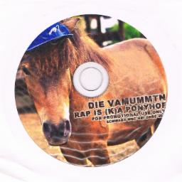 Cover for Rap is (k)a Ponyhof (Promo Copy)