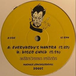 Cover for Everybody's Mantra / Disco Child