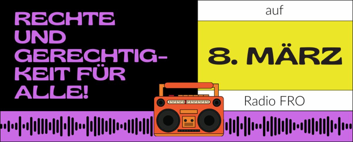 SRA & Fempop am 8. März auf Radio FRO